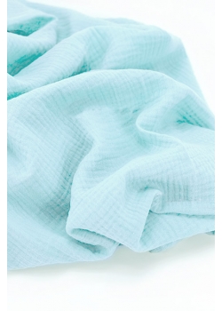 Накидка для кормления (милк снуд) муслиновая, Green Mint