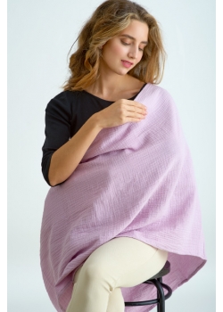 Накидка для кормления (милк снуд) муслиновая, Lilla