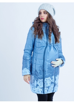 Слингокуртка зимняя 3 в 1 Diva Outerwear Celeste Snowflakes