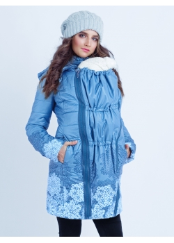 Слингокуртка зимняя 3 в 1 Diva Outerwear Celeste Snowflakes