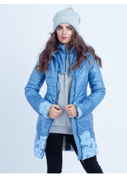 Слингокуртка зимняя 3 в 1 Diva Outerwear Celeste Snowflakes