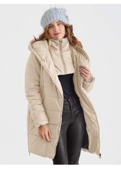 Слингокуртка зимняя (трансформер) 3в1, цвет бежевый