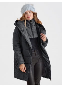 Слингокуртка зимняя (трансформер) 3в1, цвет графит