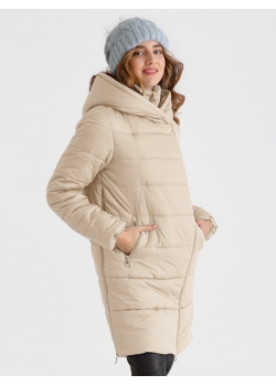 Слингокуртка зимняя (трансформер) 3в1, цвет бежевый