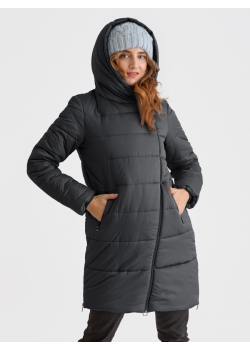 Слингокуртка зимняя (трансформер) 3в1, цвет графит