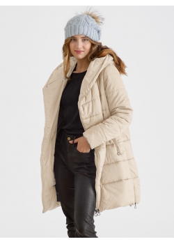 Слингокуртка зимняя (трансформер) 3в1, цвет бежевый