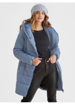 Слингокуртка зимняя (трансформер) 3в1, цвет серо-голубой