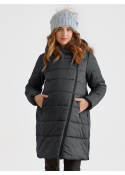 Слингокуртка зимняя (трансформер) 3в1, цвет графит