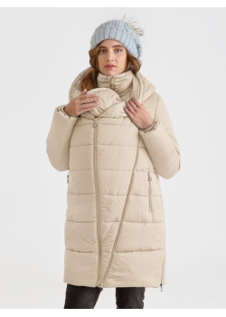 Слингокуртка зимняя (трансформер) 3в1, цвет бежевый