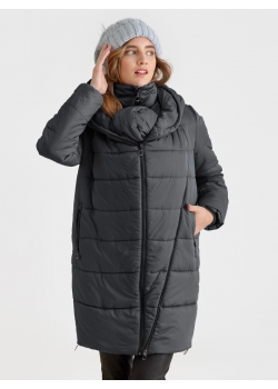 Слингокуртка зимняя (трансформер) 3в1, цвет графит