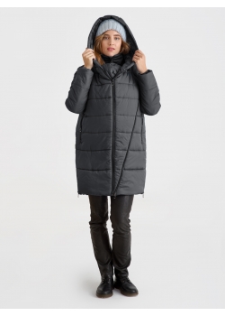 Слингокуртка зимняя (трансформер) 3в1, цвет графит