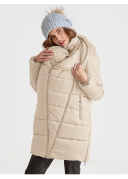 Слингокуртка зимняя (трансформер) 3в1, цвет бежевый