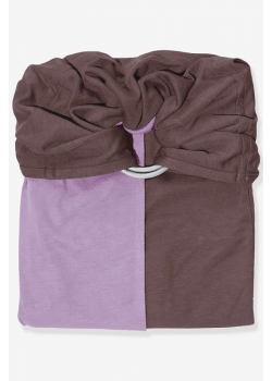 Слинг с кольцами трикотажный Diva Stretchy Moka/Lavanda