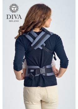 Эрго рюкзак Diva Canvas One! Dark-Red