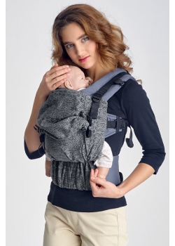 Эрго рюкзак с рождения Diva Basico Charcoal Simple One!