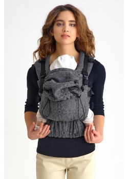 Эрго-рюкзак с рождения Diva Basico Charcoal One!