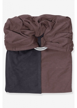 Слинг с кольцами трикотажный Diva Stretchy Grafite/Moka