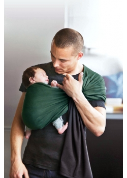 Слинг с кольцами трикотажный Diva Stretchy Grafite/Pino