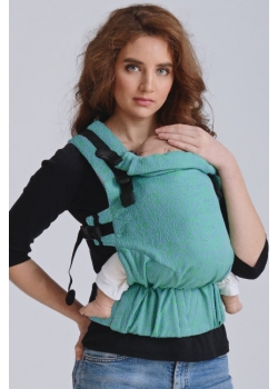 Эрго-рюкзак с рождения Diva Basico Lime One!