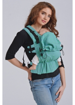 Эрго-рюкзак с рождения Diva Basico Lime One!