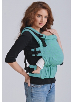 Эрго-рюкзак с рождения Diva Basico Lime One!