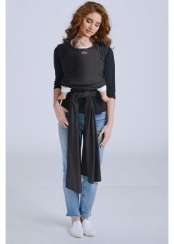 Трикотажный слинг-шарф Diva Stretchy, Nero