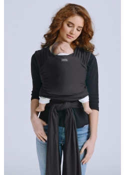 Трикотажный слинг-шарф Diva Stretchy, Nero