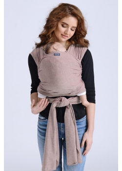 Трикотажный слинг-шарф для новорожденного Diva Stretchy, Sabbia