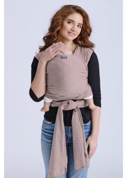 Трикотажный слинг-шарф для новорожденного Diva Stretchy, Sabbia