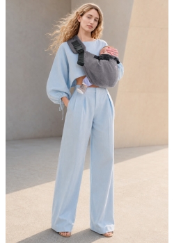 Слинг переноска на бедро Diva Milano, Velvet Grey