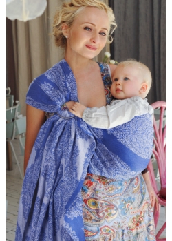 Слинг с кольцами Diva Essenza, Azzurro