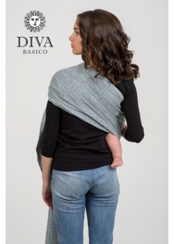 Слинг с кольцами Diva Basico, Argento