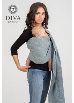 Слинг с кольцами Diva Basico, Argento