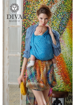 Слинг-шарф Diva Basico, Oltremare