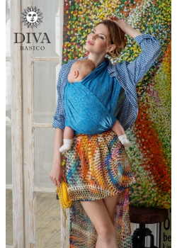 Слинг-шарф Diva Basico, Oltremare