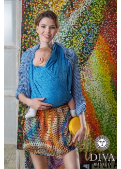 Слинг-шарф Diva Basico, Oltremare