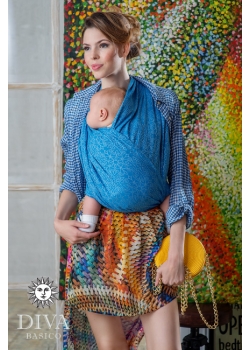 Слинг-шарф Diva Basico, Oltremare