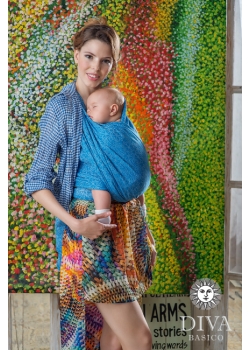 Слинг-шарф Diva Basico, Oltremare