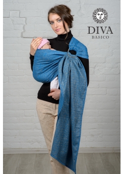 Слинг с кольцами Diva Basico, Zaffiro