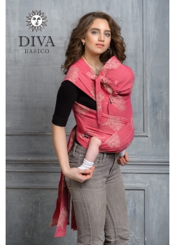 Май-слинг Diva Basico, Amore с капюшоном