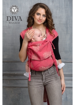 Май-слинг Diva Basico, Amore с капюшоном