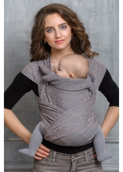 Май-слинг Diva Basico, Cacao с капюшоном