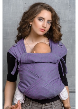 Май-слинг Diva Basico, Lilla с капюшоном