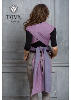 Май-слинг Diva Basico, Perla с капюшоном