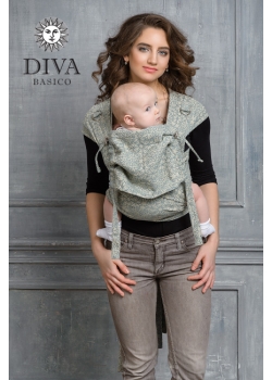 Май-слинг Diva Basico, Damasco с капюшоном