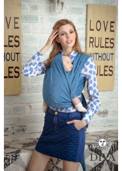 Слинг-шарф Diva Basico, Zaffiro