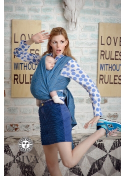 Слинг-шарф Diva Basico, Zaffiro