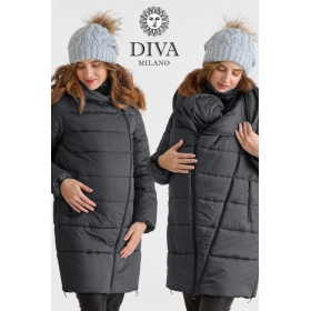 Слингокуртка зимняя (трансформер) 3в1, цвет графит Слингокуртка зимняя (трансформер) 3в1, цвет графит