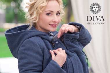 Слингопальто демисезонное Diva Outerwear Notte