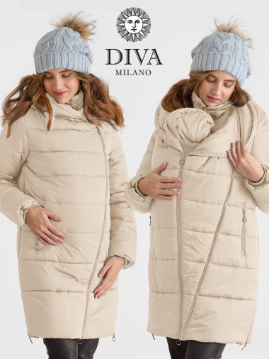 Слингокуртка зимняя (трансформер) 3в1, цвет бежевый Слингокуртка зимняя (трансформер) 3в1, цвет бежевый